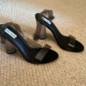 Clear Steve Madden Heels